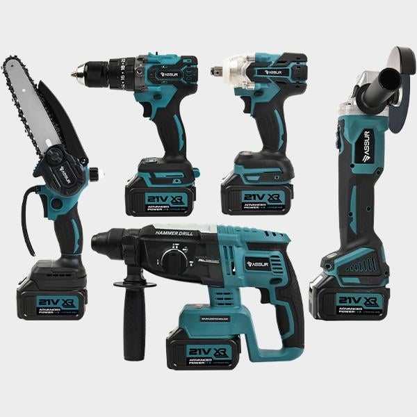 Assur AK111 5'li Akülü Profesyonel Set Testereli