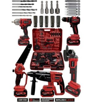 ASSUR 5'Lİ Profesyonel 800Nm Somun Sıkmalı Set