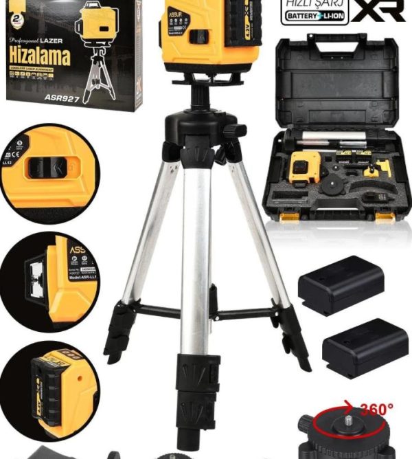 ASSUR Tripotlu Lazer Hizalama Yeni Seri 360°